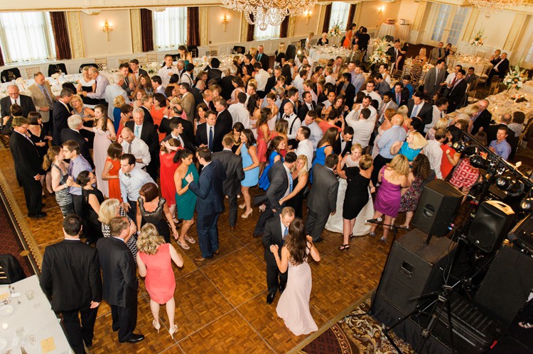 Omni William Penn Pittsburgh Wedding Reception with Full Dance Floor