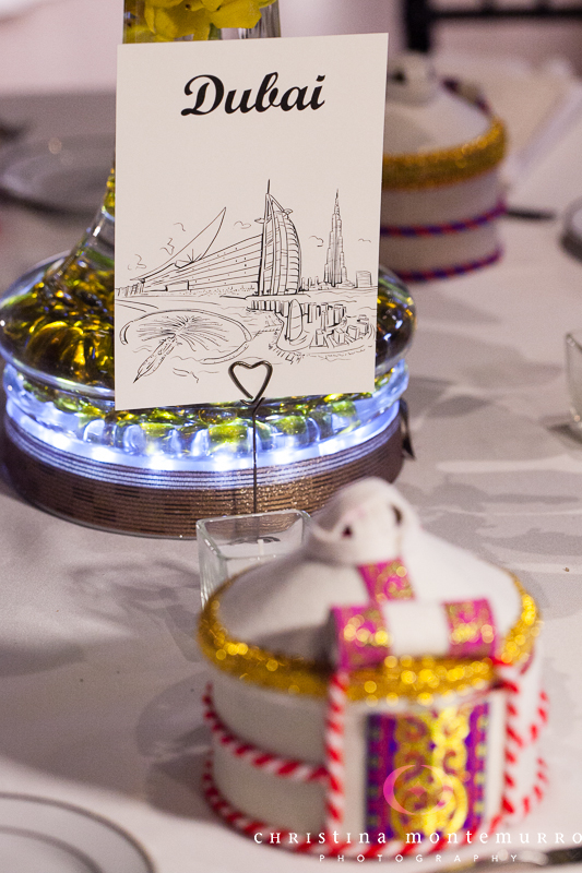 Heinz History Center Pittsburgh Wedding Reception - Dubai Table