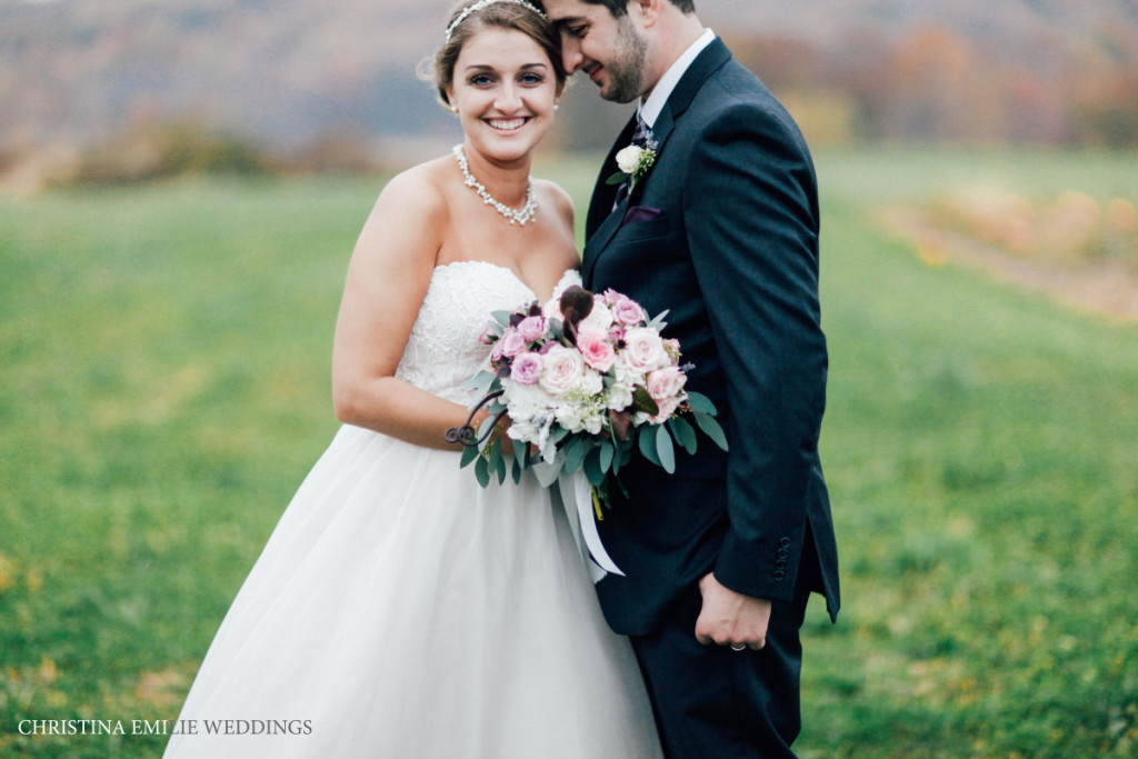 Rustic Acres Farm Pittsburgh Outdoor Countryside Bride and Groom Portrait