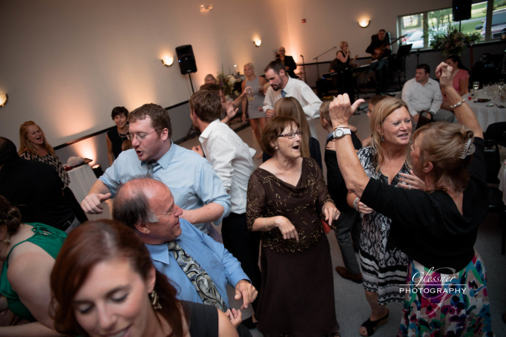 Bakersville Fire Hall Pittsburgh Wedding Guests Dancing to Music