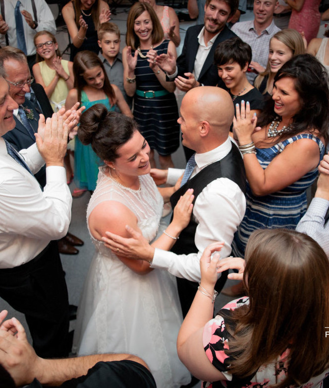 Bakersville Fire Hall Pittsburgh Wedding Center of Attention