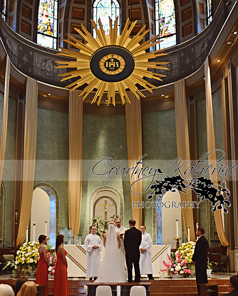 Blair County Convention Center Pittsburgh Wedding Exchanging Vows