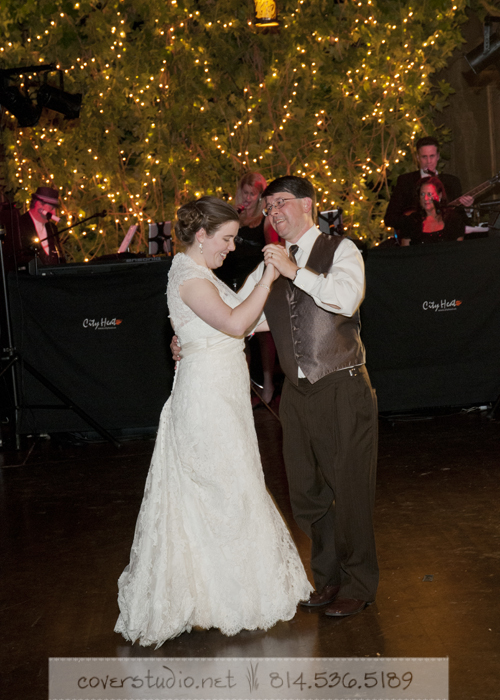 Green Gables Restaurant Pittsburgh Wedding Father and Daughter