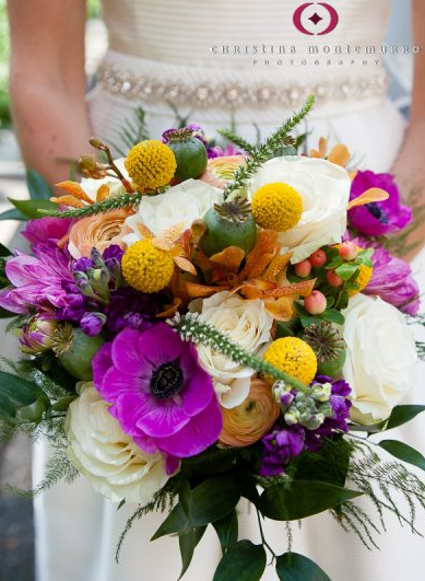 Hotel Monaco-Pittsburgh-Wedding-Bride-Bouquet