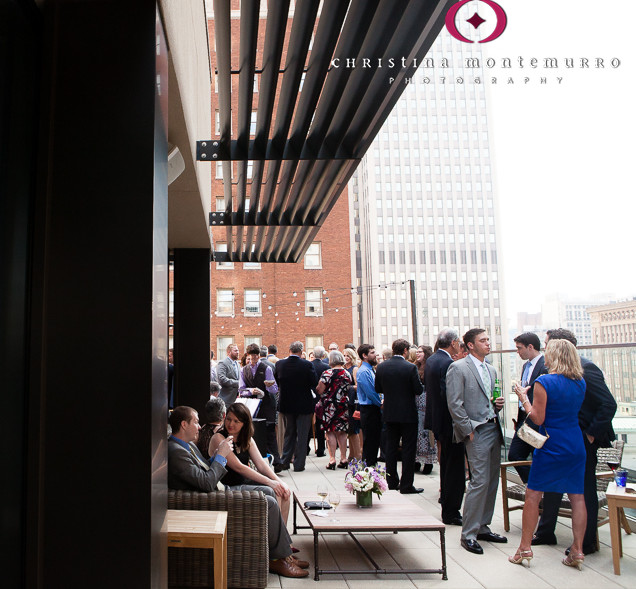 Hotel Monaco-Pittsburgh-Wedding-Rooftop-Cocktails