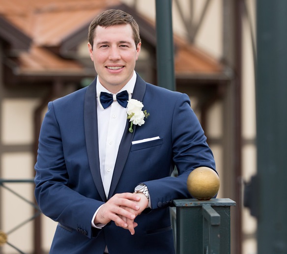 Nemacolin Woodlands Pittsburgh Wedding Formal Groom Pose