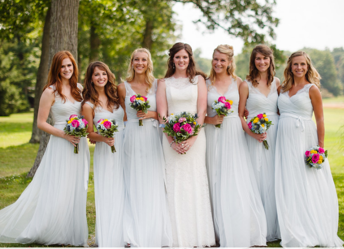 Seven Springs Pittsburgh Wedding Bridesmaids