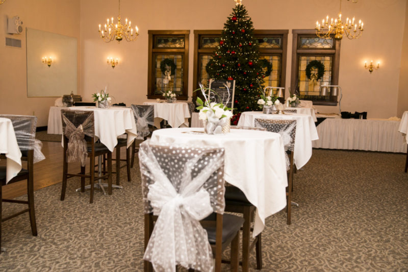 Cocktail Tables at Camelot Banquet Center Pittsburgh