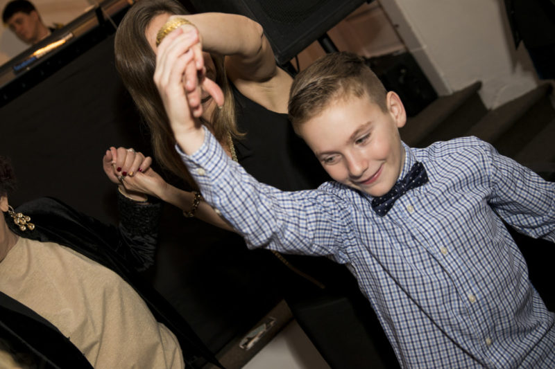 boy dancing at Camelot Banquet Center Pittsburgh Wedding