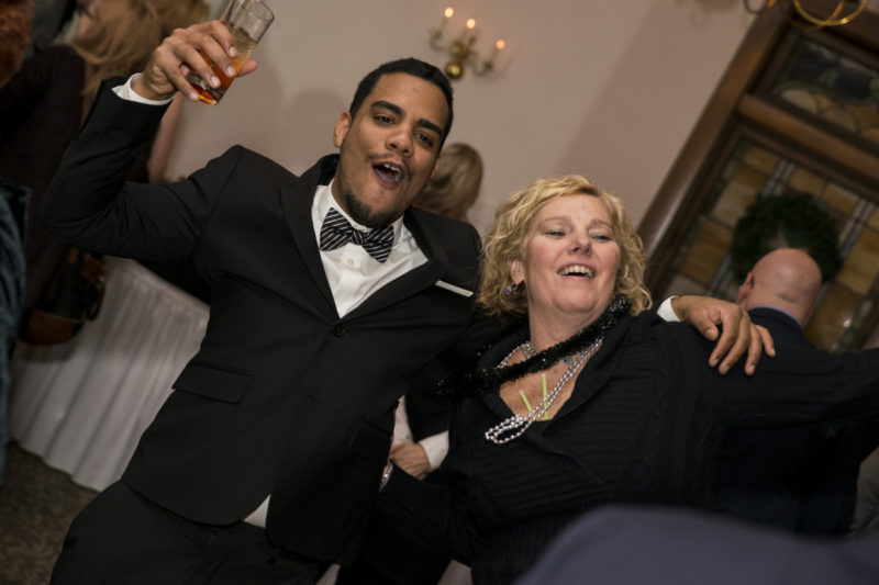 fun wedding dancing at Camelot Banquet Center Pittsburgh