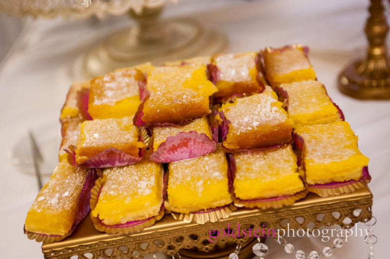 Wedding Lemon Bar Cookies William Penn Hotel Pgh JP Band